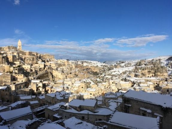 IN PICTURES: Southern Italy’s landscapes transformed by snow