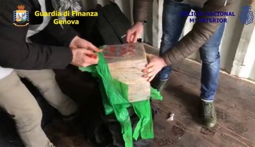 Italy thwarts Colombian cartel with massive cocaine haul
