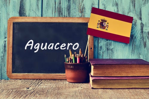 Spanish Word of the Day: 'Aguacero'