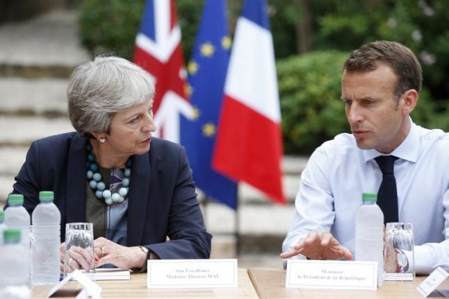 Macron to May: The Brexit deal is 'not renegotiable'