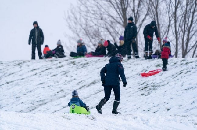 Southern Sweden told to brace for 'heavy snowfall'