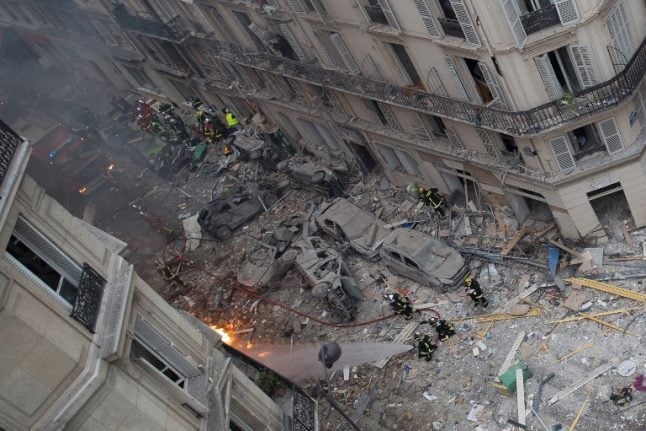 Paris gas blast toll rises to four after body found in rubble