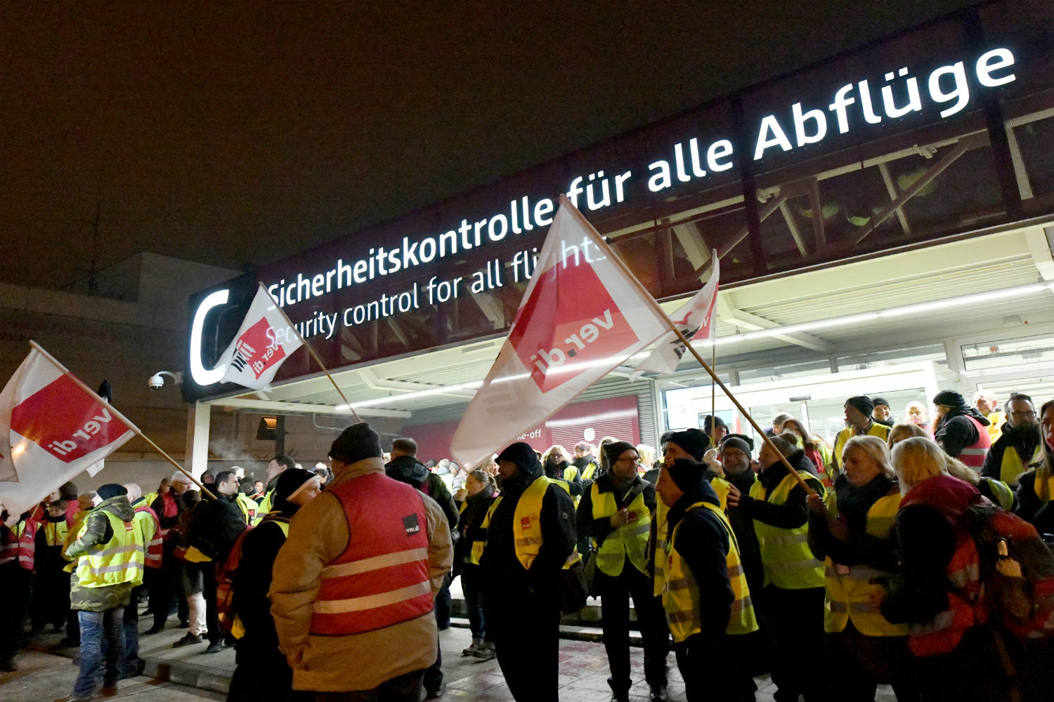 Eight German airports brace for strike action as hundreds of flights