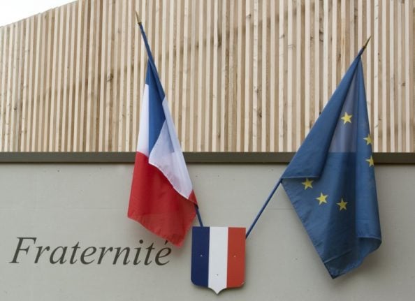 French and European flags to fly in classrooms of schools in France