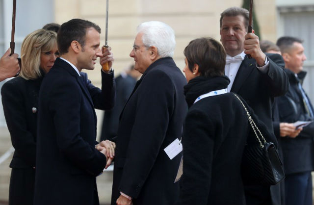 Macron invites Italian president to Paris