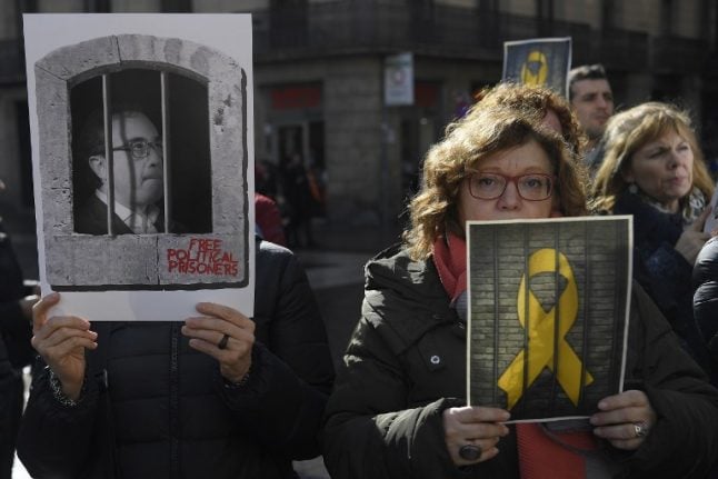 Jailed Catalan leaders moved to Madrid ahead of Feb 12 trial