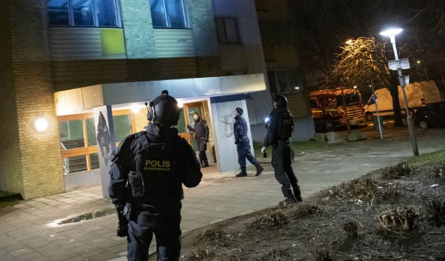 Malmö explosion ‘probably meant as threat’: police