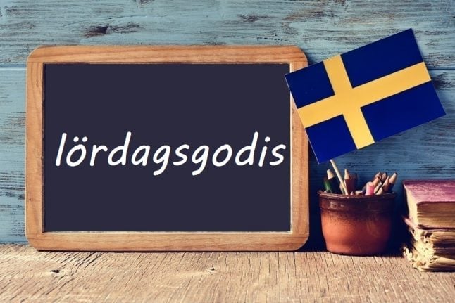 Swedish word of the day: lördagsgodis