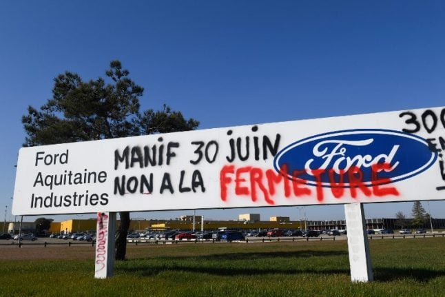 France slams Ford’s ‘shameful’ move to shut Bordeaux car plant