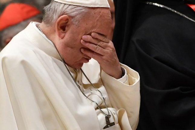 Pope compares child sex abuse to 'human sacrifice' at landmark Vatican summit