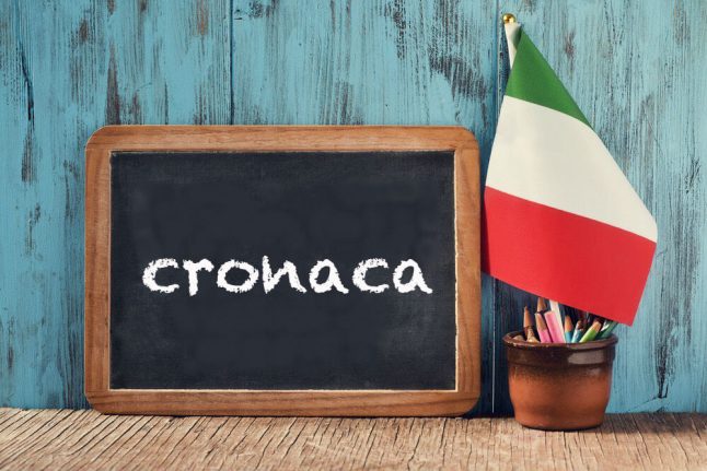 Italian word of the day: 'Cronaca'