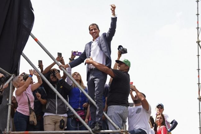 Spain recognises Venezuela opposition leader as acting president