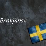 Swedish word of the day: björntjänst