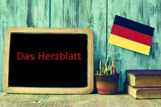 German word of the day: Das Herzblatt