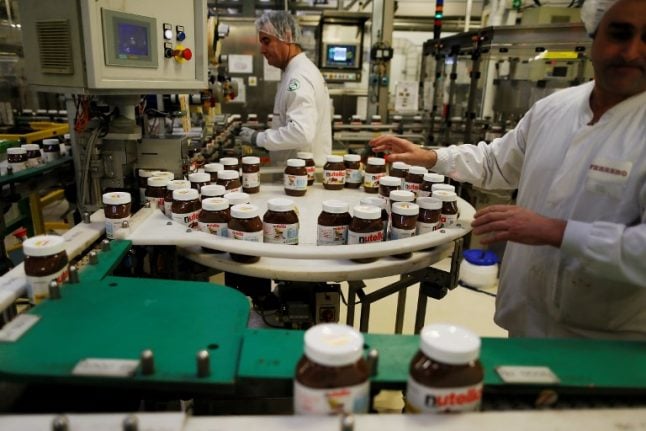 No health risks behind halt on Nutella production, says France