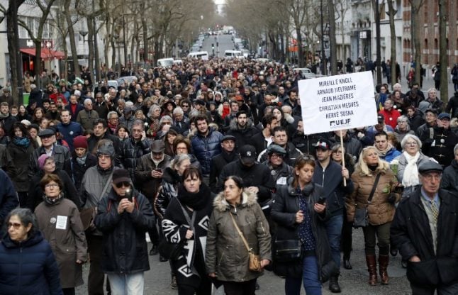 'National wake-up call': French to march against anti-Semitism