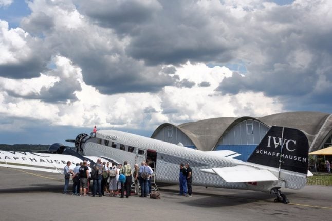 Swiss vintage Ju-52 planes banned from commercial flights