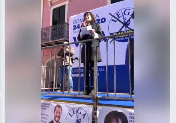 League candidate shouts ‘I’m a fascist’ at Italian rally