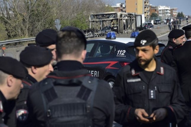 Italy promises tighter checks on driving licences after school bus hijacking