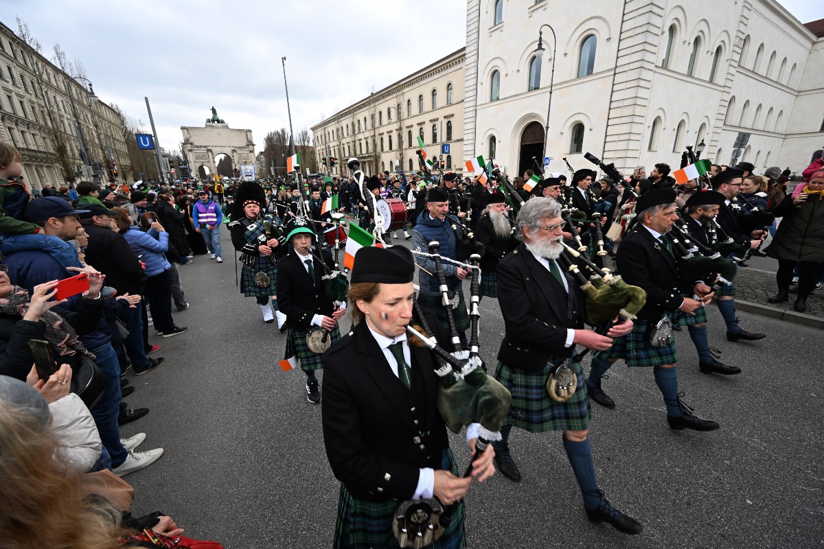 The St Patrick's Day Parade in Munich on March 15th 2026. 