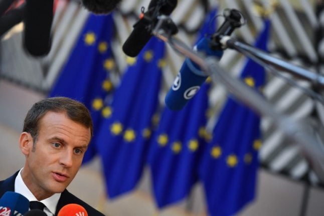 'Brexit is the symbol of Europe's crisis': Macron outlines vision for EU's future