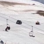 VIDEO: Italian police catch 92-year-old driving on ski slope