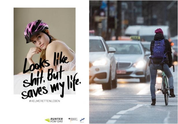 Cycling safety ad sparks sexism outcry in Germany