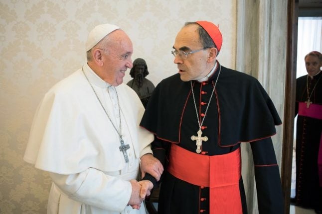 Pope refuses resignation of French cardinal convicted of child abuse cover-up
