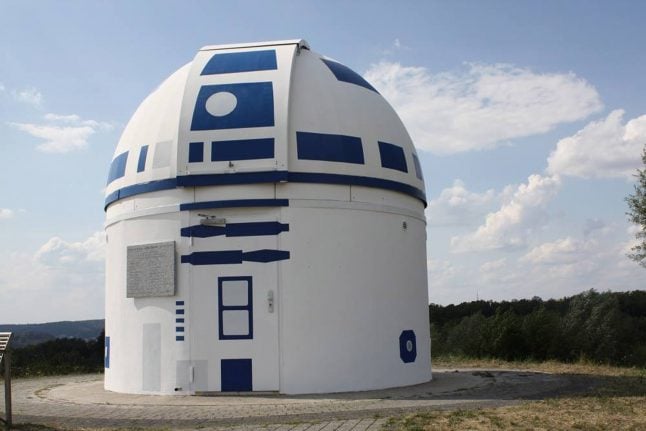 German observatory goes viral after Star Wars re-styling