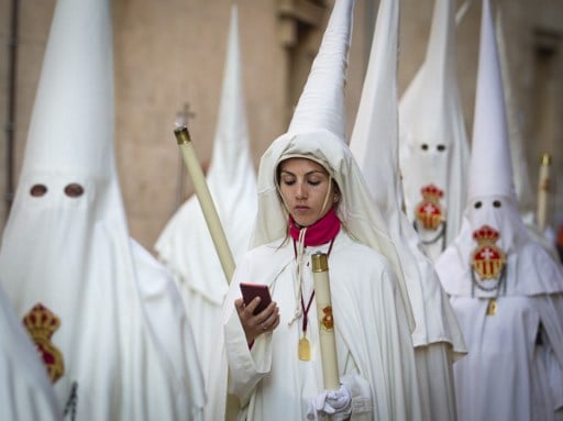 Why Spain’s Easter white hoods are a symbol of penance, not of right-wing extremism