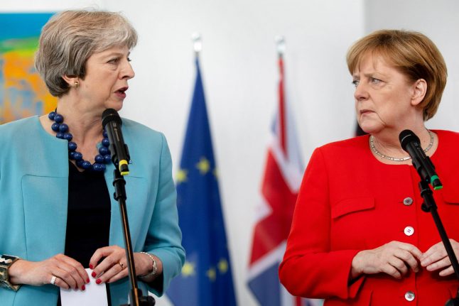 Merkel to host British PM May for urgent Brexit talks