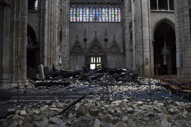 Italy offers to help rebuild Notre-Dame