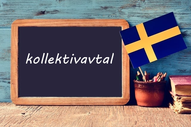 Swedish word of the day: kollektivavtal