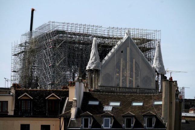 Weakened Notre-Dame 'could collapse in winds of over 90km/h' claims Paris engineer