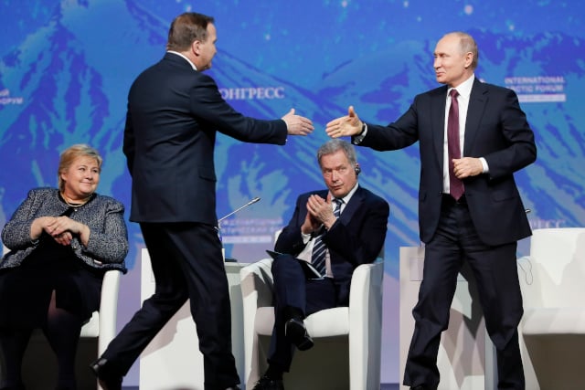 Here's what Stefan Löfven and Vladimir Putin talked about in their first one-on-one meeting