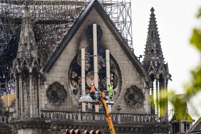 Workers smoked at Notre-Dame but 'were not to blame for fire'