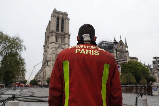 'Thank you for saving Notre-Dame': Pope Francis praises firefighters