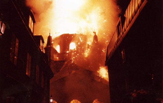 Could this fire-ravaged Stockholm church offer hope to Notre-Dame?