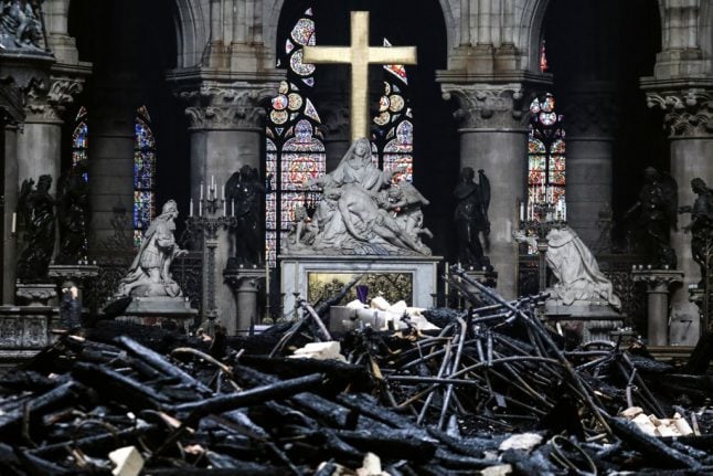 IN PICTURES: Full scale of the damage at Notre-Dame revealed