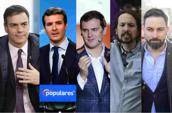 Who's who: What you need to know about Spain's five main electoral candidates