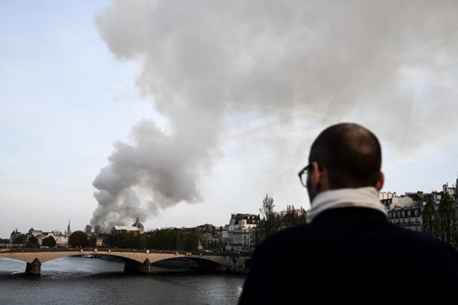 'Paris is disfigured': Horrified eyewitnesses react as flames ravage Notre-Dame