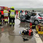 Two dead and dozens injured after crash and mass car pile-up in Thuringia