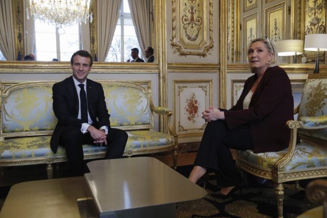 Macron and Le Pen in battle for EU's soul
