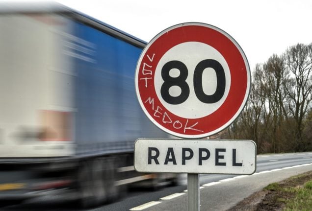 Is your département planning to scrap France's 80km/h speed limit?