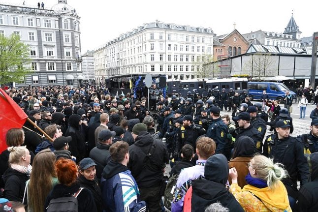 Eight arrested during May 1st demo in Copenhagen