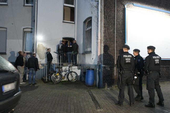Western German motocycle gangs targeted in dozens of police raids