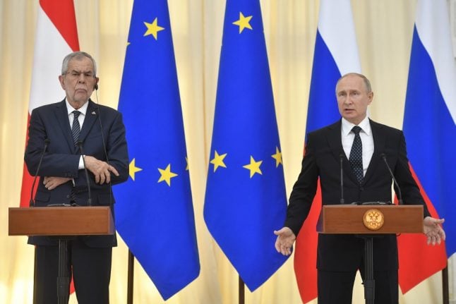 'You can't draw Russia link' to Austria sting: Russian senator