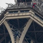 Eiffel Tower climber ‘grabbed’ after sparking evacuation