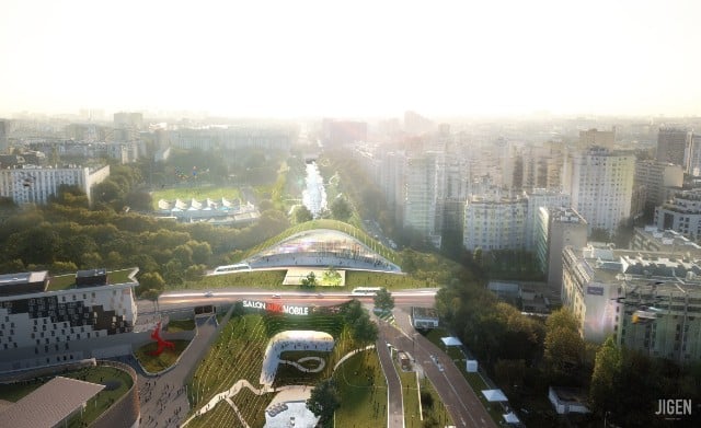 Will Paris' famously gridlocked ring road be replaced with a park?