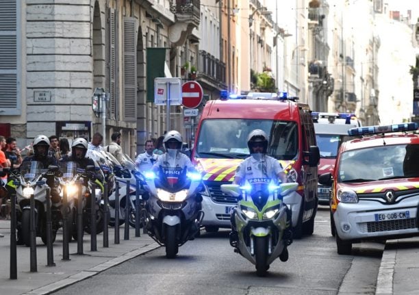 Lyon bomb attack: Student, his parents and a family friend held over terror blast